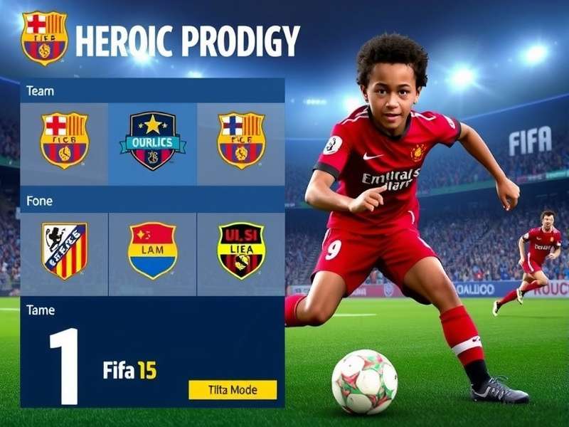 FIFA Heroic Prodigy Gameplay Screenshot
