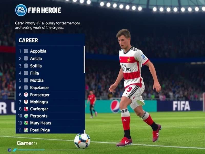 FIFA Heroic Prodigy Career Journey